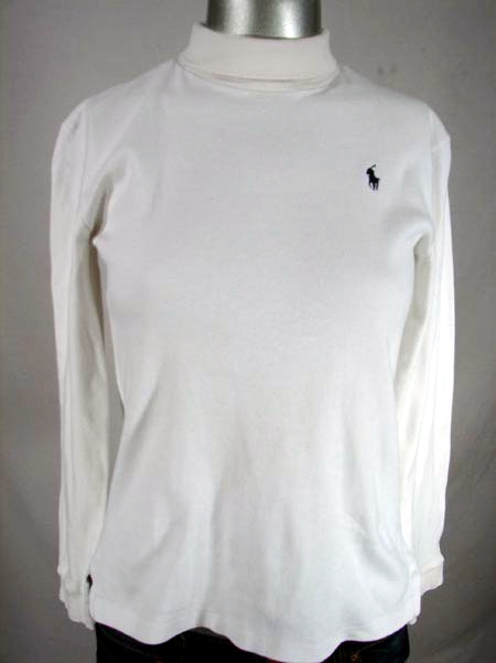white polo turtleneck
