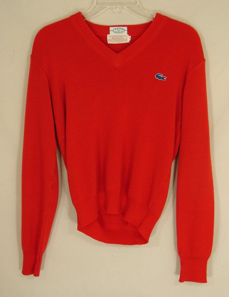 vintage izod lacoste cardigan