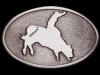 NOS VINTAGE 1970s ***ETKON COMPANY RODEO BULL*** BUCKLE