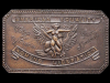 1970s AMERICAN EQUALITY WOMENS LIBERATION BRASS BUCKLE