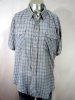 VINTAGE 1970s DEECEE PLAID WESTERN PEARLSNAP SHIRT - 50