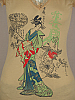**DESIGNER** GINGER G. - GEISHA GIRL PRINT LACE TOP - S