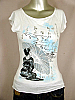 **DESIGNER** GINGER G. -GEISHA GIRL PRINT SHIRT - S