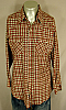 VINTAGE 70s DEE CEE PLAID PEARLSNAP WESTERN SHIRT- L 46