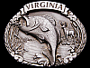 *UNUSED OLD STOCK!* NICE 1986 VIRGINIA LARGE MOUTH BASS