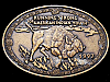 1997 *RUNNING STRONG FOR AMERICAN INDIAN YOUTH* BUCKLE