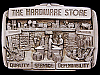 GREAT NOS VINTAGE 1987 THE HARDWARE STORE PEWTER BUCKLE