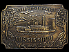 1970s *QUEEN OF THE WEST* MISSISSIPPI STEAMBOAT BUCKLE