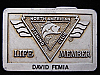 1970s *NORTH AMERICAN FISHING CLUB* LIFE MEMBER BUCKLE