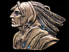 AWESOME VINTAGE 1970s CUT-OUT **INDIAN CHIEF** BUCKLE