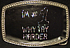 ***GREAT CHEAP GIFT*** 1970s BELT BUCKLE - I'M #1 !!