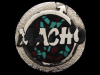 COOL VINTAGE 1970s **MACHO** MALE/MARS SYMBOL BUCKLE