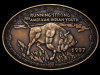 1997 *RUNNING STRONG FOR AMERICAN INDIAN YOUTH* BUCKLE