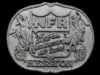 GREAT 1983 *NFR 25th ANNIVERSARY* HESSTON RODEO BUCKLE