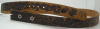1970s VINTAGE *SKINNY* TOOLED FLORAL DESIGN BELT - 39
