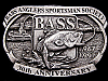1997 BASS ANGLERS SPORTMANS SOCIETY 30TH PEWTER BUCKLE