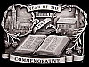 VINTAGE 1983 **YEAR OF THE BIBLE COMMEMORATIVE** BUCKLE
