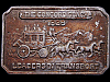 NEAT 1970s **THE CONCORD COACH** 1826 STAGECOACH BUCKLE