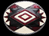 COOL VINTAGE 1991 SOUTHWEST STYLE ARTWORK PEWTER BUCKLE