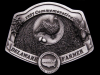 *NOS VINTAGE BUCKLE* 1986 DELAWARE FARMER COMMEMORATIVE
