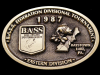 1987 *B.A.S.S. FEDERATION DIVISIONAL TOURNAMENT* BUCKLE