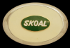 GREAT 1970s VINTAGE BUCKLE **SKOAL** LOGO SNUFF TOBACCO