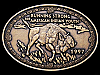 1997 *RUNNING STRONG FOR AMERICAN INDIAN YOUTH* BUCKLE