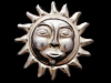 COOL VINTAGE 1970s SOUTHWEST STYLE SUN FACE BELT BUCKLE