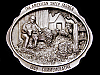 ***NOS VINTAGE BUCKLE*** 1989 THE AMERICAN SHEEP FARMER