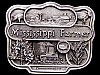 ***NOS VINTAGE BUCKLE*** GREAT 1987 MISSISSIPPI FARMER
