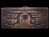 1974 THE AMERICAN STATE OF CHANGE $100 BILL BELT BUCKLE