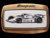 GREAT VINTAGE 1970s SNAP-ON TOOLS FORMULA RACING BUCKLE
