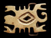 COOL VINTAGE 1970s *SOUTHWEST STYLE LIZARD* BELT BUCKLE