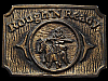 AWESOME VINTAGE 1970s ROUGH 'N READY COWBOY BELT BUCKLE