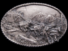 GREAT VINTAGE 1983 STAGECOACH COMEMMORATIVE BELT BUCKLE