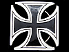 FANTASTIC 2000 CUT-OUT ****IRON CROSS**** PEWTER BUCKLE