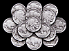 GREAT VINTAGE 1986 *COLLAGE OF BUFFALO NICKELS* BUCKLE