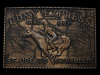 1970s *PONY EXPRESS ST. JOE TO SACRAMENTO* BRASS BUCKLE
