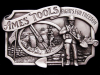 GREAT VINTAGE 1984 AMES TOOLS FIGHTS FOR FREEDOM BUCKLE
