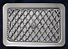 1970s **DIAMOND GRID FILIGREE** WESTERN FASHION BUCKLE