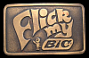 GREAT VINTAGE 1970s BUCKLE **FLIC MY BIC** BIC LIGHTERS
