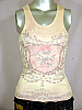 **DESIGNER** FOREVER YOUNG - "ANGEL TEAMS" TANK TOP - L