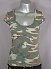 **DESIGNER** GINGER G. - CAMO TOP - M