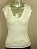 **DESIGNER TOP** GINGER G KRINKLE LACE TOP - S