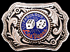 VERY COOL VINTAGE 1970s FABULOUS LAS VEGAS BELT BUCKLE