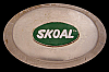 GREAT 1970s VINTAGE BUCKLE **SKOAL** LOGO SNUFF TOBACCO