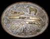 1993 MONTANA SILVERSMITHS *GQHA CHAMPION* TROPHY BUCKLE