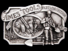 NOS VINTAGE 1984 *AMES TOOLS FIGHTS FOR FREEDOM* BUCKLE