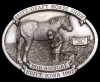 1997 **BRITT IOWA DRAFT HORSE SHOW** LTD EDITION BUCKLE