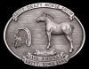 1992 **BRITT IOWA DRAFT HORSE SHOW** LTD EDITION BUCKLE